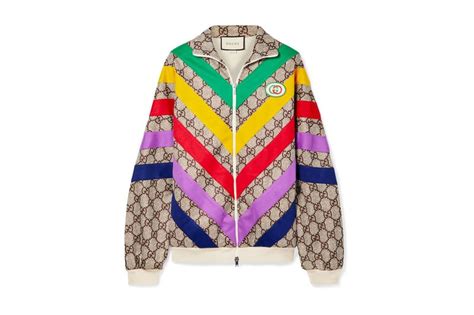 gucci rainbow dash jacket|net a porter Gucci jacket.